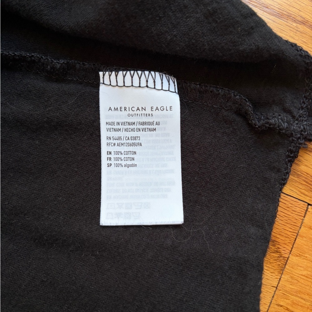 American Eagle Outfitters Black Sleeveless Dress 100% Cotton. Size: XL - Picture 5 of 7